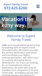 Mobile Screenshot of expertfamilytravel.com